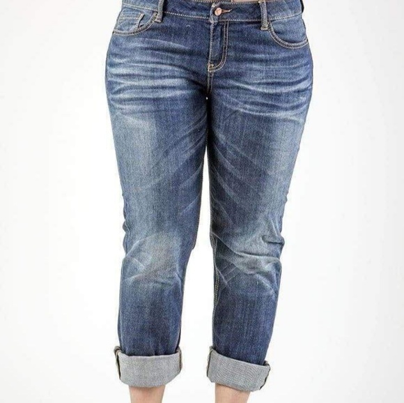 standards & practices Denim - Standards&Practices Sz 20 X-Boyfriend Rolled Jeans